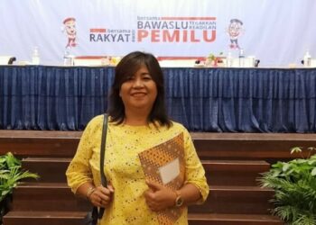 KETUA BADAN PENGAWAS PEMILU (Bawaslu)/Divisi Sumber Daya Manusia, Organisasi, Data dan Informasi, Kota Pematang Siantar, JUNITA LILA SINAGA